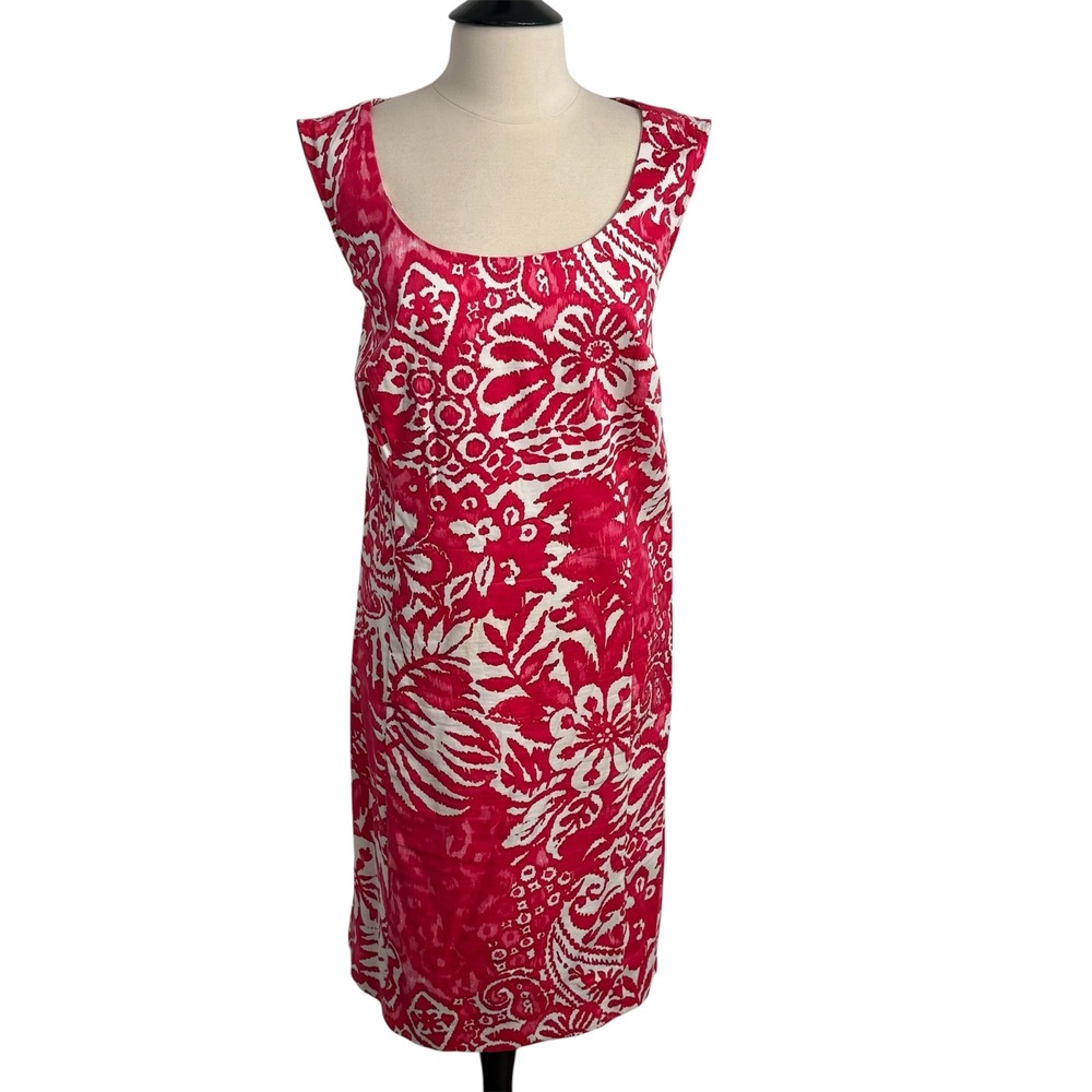 Dana Kay Women's Sleeveless‎ Floral Paisley Sheath Dress
